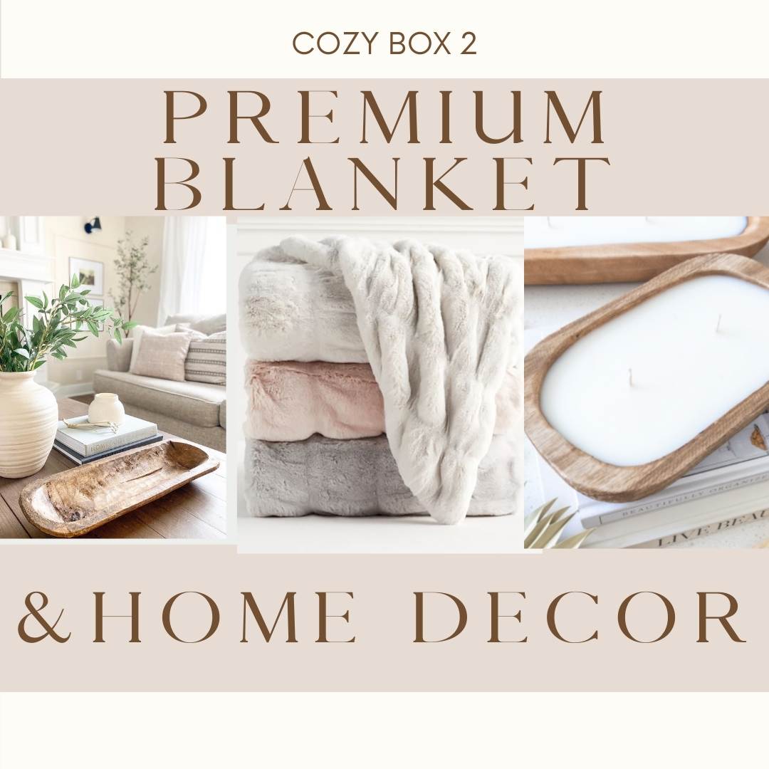 Quarterly COZY Box 2- HOME DECOR PLUS