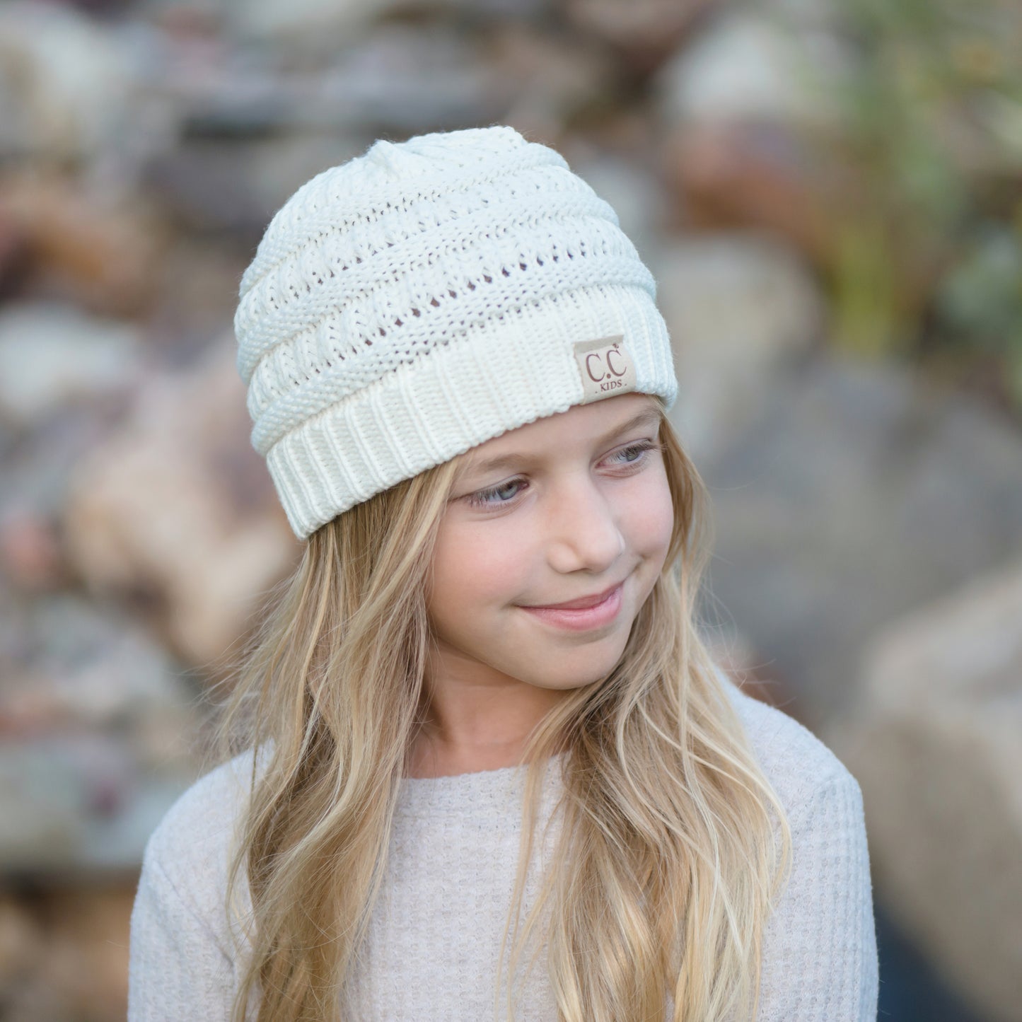 Kids CC Knit Beanies