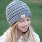 Kids CC Knit Beanies