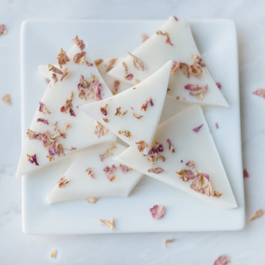 Soft Rose Wax Melt Bark