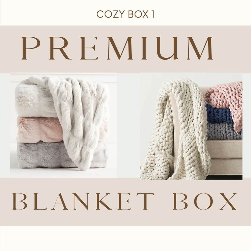 Quarterly COZY Box 1- PREMIUM BLANKET BOX